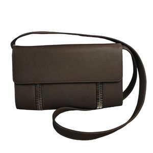 Virgil James Santa Fe Collection 18/300 Leather Crossbody Clutch Bag